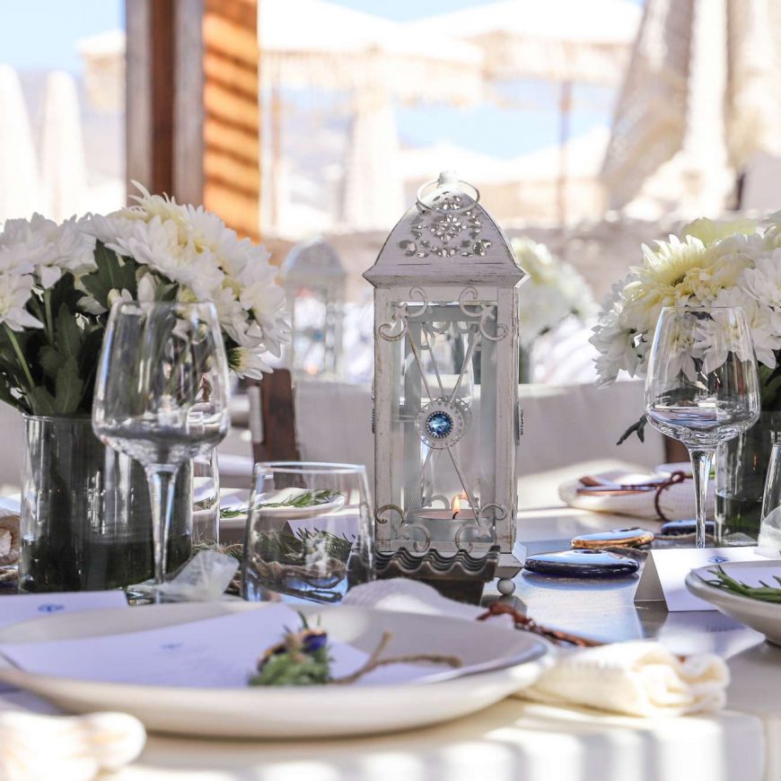 Principote Mykonos Events Luxurious Baptism Receptions
